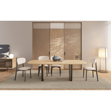 Barcelona Eettafel Oak 220 cm