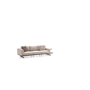 Balance 4-Seater Sofa Arm with Bookshelf, V2