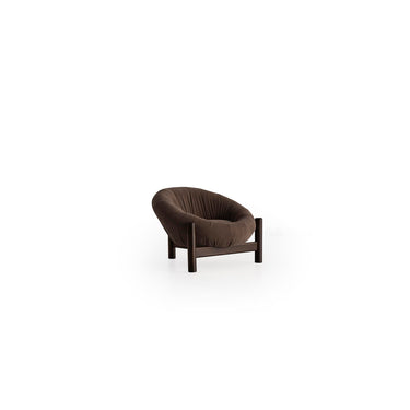 Fauteuil Joy, marron 