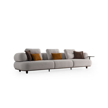 Angel 4-Seater White Sofa 