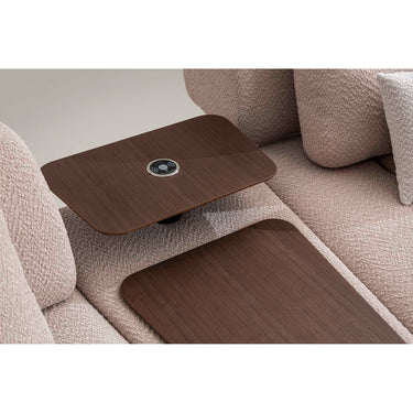 Angel 2-Zitsbank met Bijzettafel , Beige