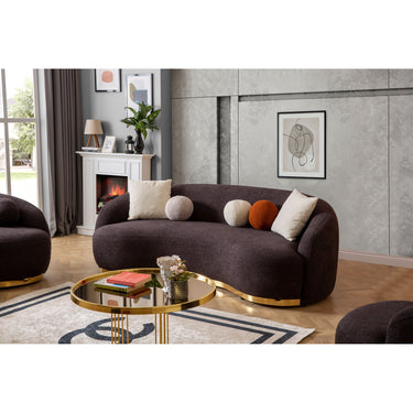 Ensemble de bancs Elips 3+2+1, noir 
