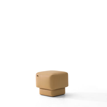Samba Klein Pouf (Leer)
