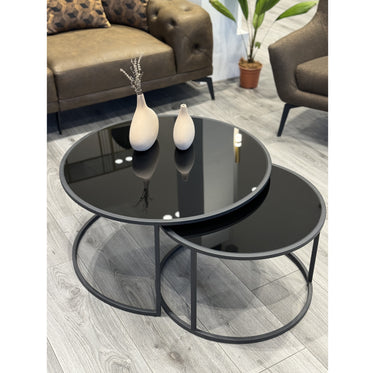 Table basse circulaire 