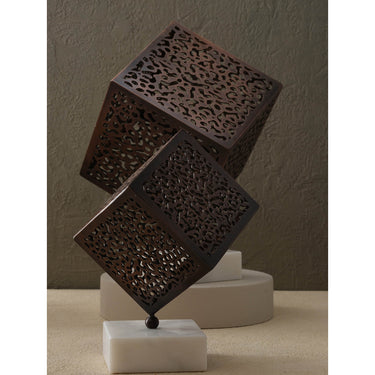 Kubieke Decoratie (Set Van 2)
