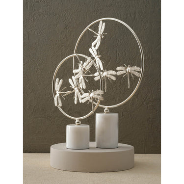 Cirkel Met Libelle Decoratie (Groot Formaat)