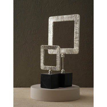 2-Delige Vierkante Decoratie Set