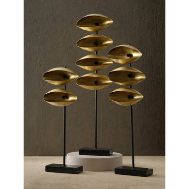 3-Delige Schelp Decoratie