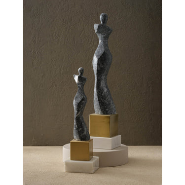 2-Delige Vrouwenbuste Decoratie Set