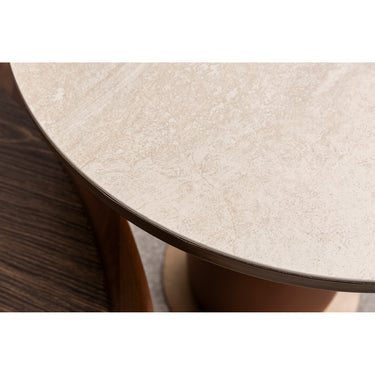 Table d'appoint Icon Travertino
