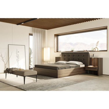 Roma Bedframe met Opbergruimte en Hoofdbord (180 cm)